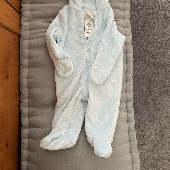 First Impressions Other - First impressions, NWT, blue, 3-6 months, fleece snowsuit